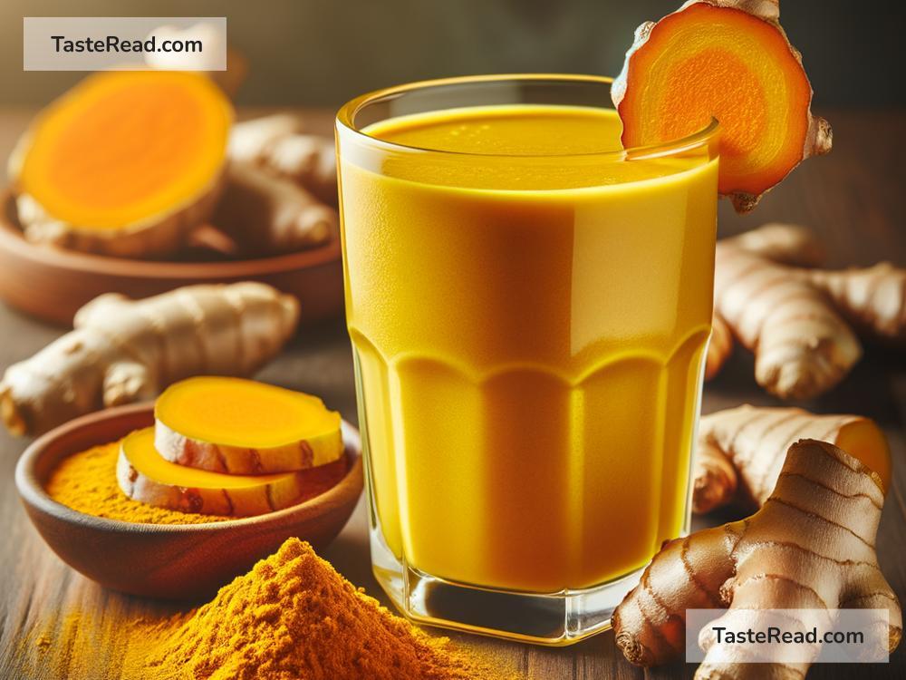 boost your brain power with this turmeric and ginger smoothie