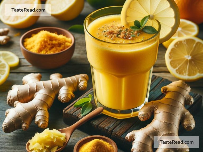 Boost Your Immune System with a Citrus and Ginger Smoothie