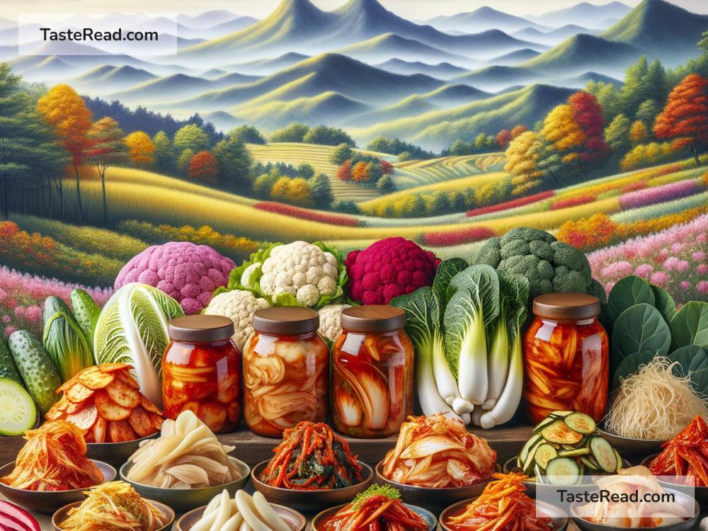 Exploring Regional Variations of Korean Kimchi