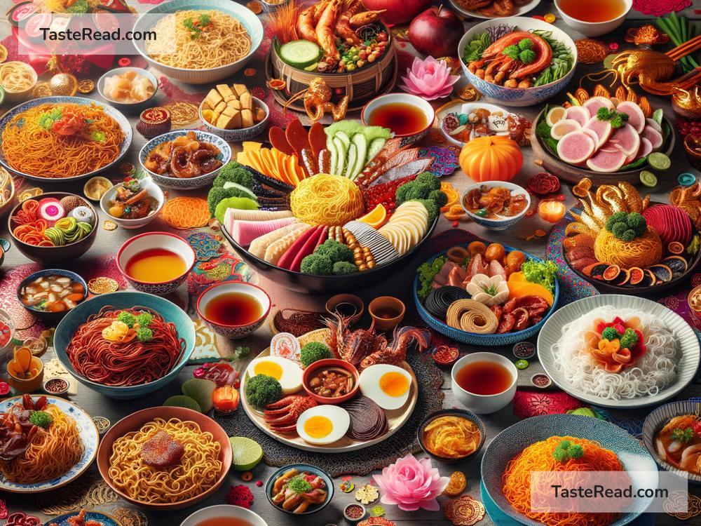 How Asian Cultures Use Noodles in Festive Dishes