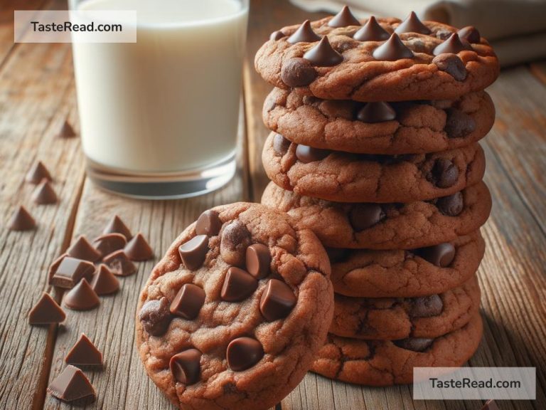 How to Bake Warm and Chewy Double Chocolate Chip Cookies