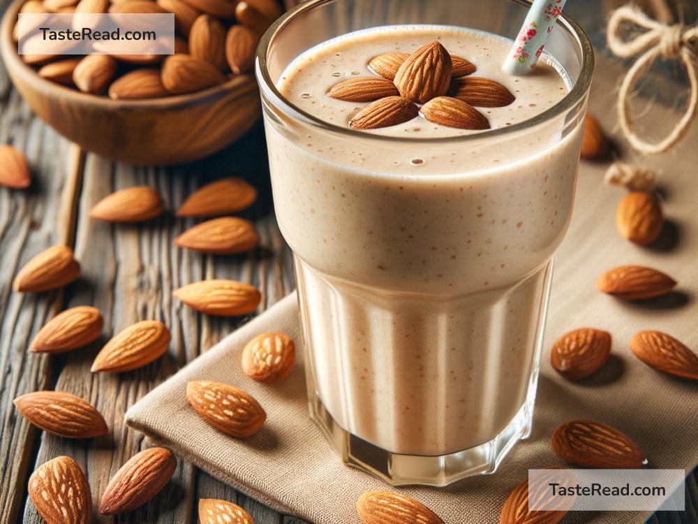 How to Blend a Decadent Almond Butter Smoothie