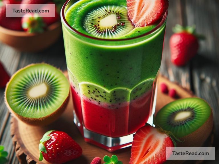 How to Blend a Refreshing Kiwi Strawberry Smoothie