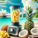 How to Blend a Tropical Pineapple Coconut Smoothie