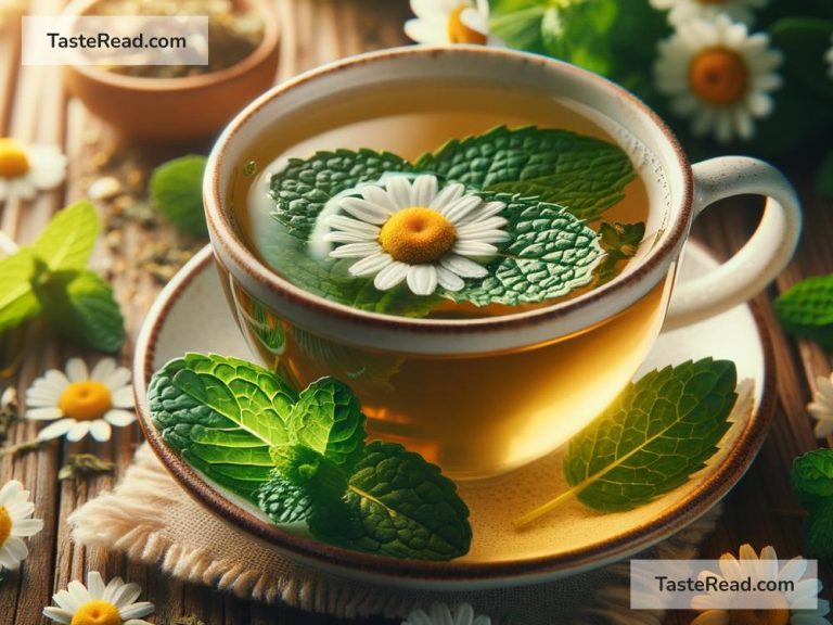 How to Brew a Light and Floral Chamomile Mint Tea