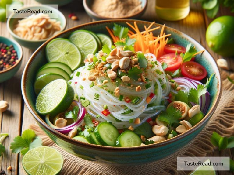 How to Cook Authentic Thai Glass Noodle Salad