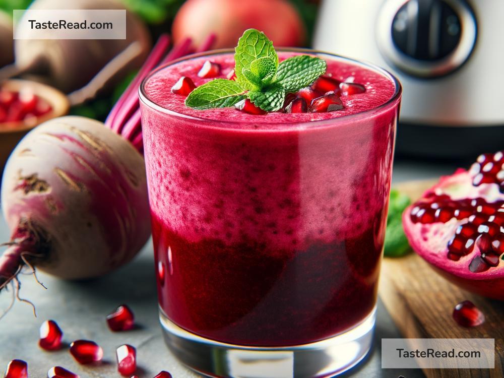 How to Create a Blood-Pressure-Boosting Beet and Pomegranate Smoothie