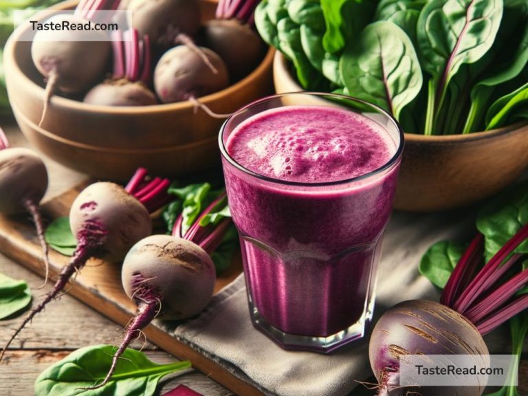 How to Create a Blood-Pressure-Boosting Beetroot and Spinach Smoothie