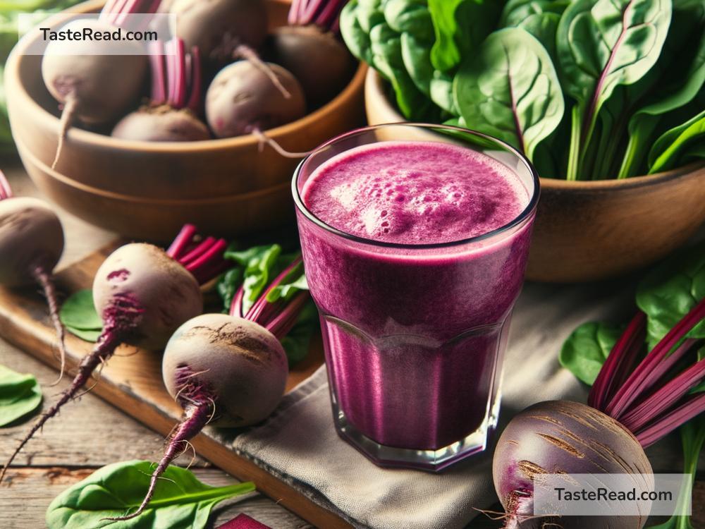 How to Create a Blood-Pressure-Boosting Beetroot and Spinach Smoothie