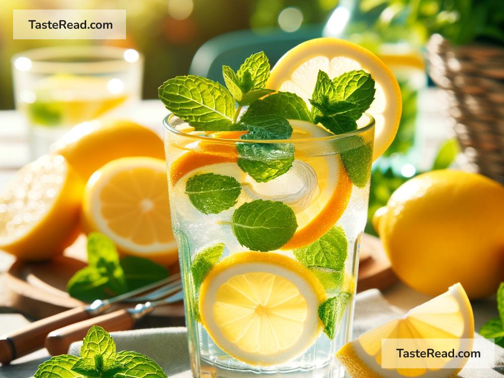 How to Create a Bright Citrus Mint Cooler