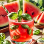 How to Create a Bright Watermelon Basil Lemonade