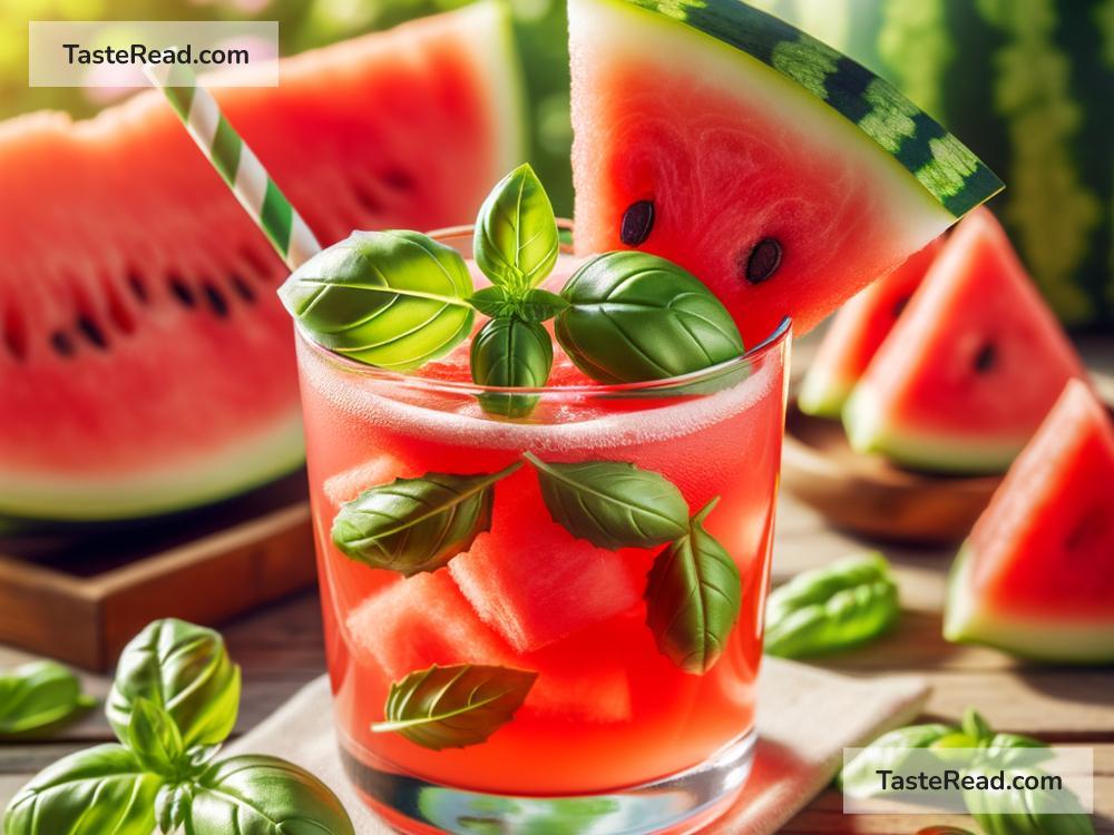 How to Create a Bright Watermelon Basil Lemonade