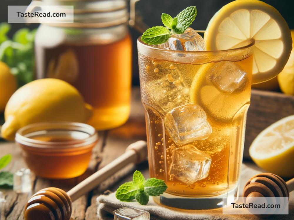 How to Create a Chilled Honey Lemon Tea