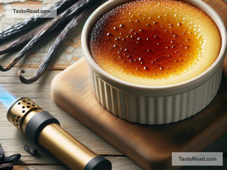 How to Create a Creamy Vanilla Crème Brûlée