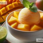 How to Create a Frosty Mango and Lime Sorbet