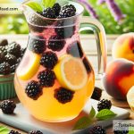 How to Create a Fruity Blackberry Peach Lemonade