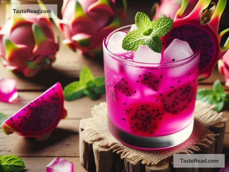 How to Create a Fruity Dragon Fruit Cooler