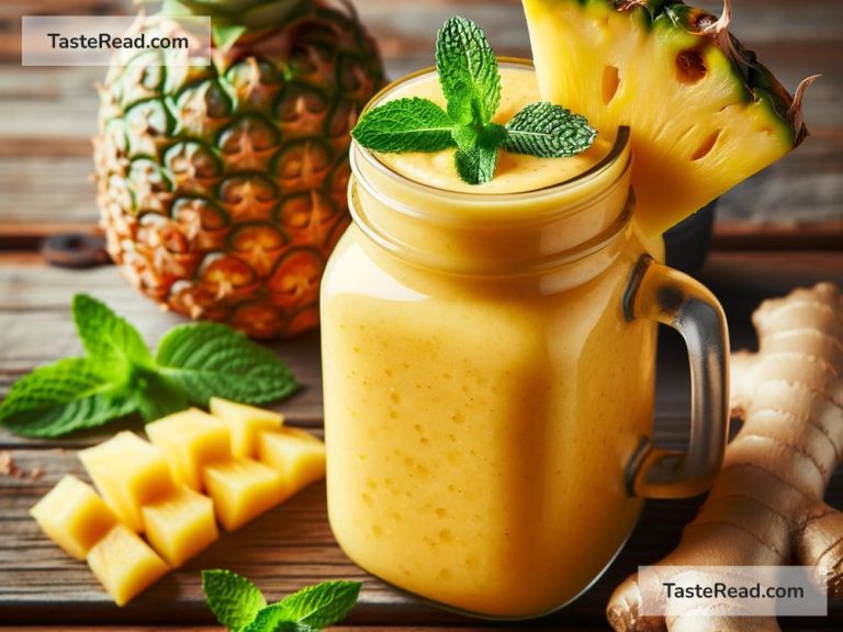 How to Create a Gut-Healing Pineapple and Ginger Smoothie