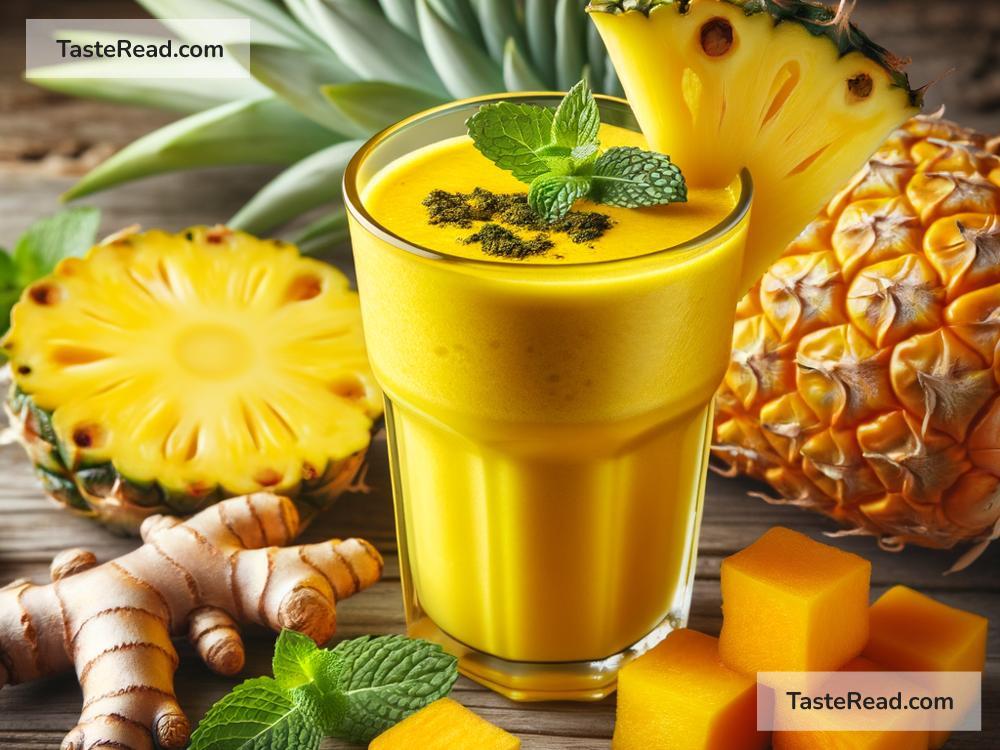 How to Create a Gut-Healing Pineapple and Turmeric Smoothie