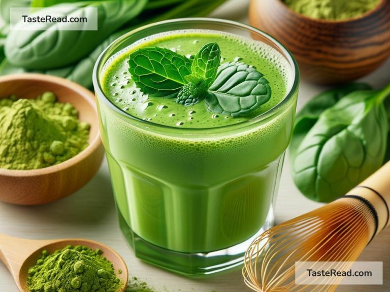 How to Create a Healthy, Antioxidant-Packed Green Tea Smoothie