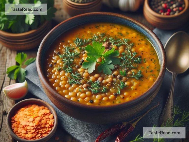 How to Create a High-Protein Vegan Lentil Soup