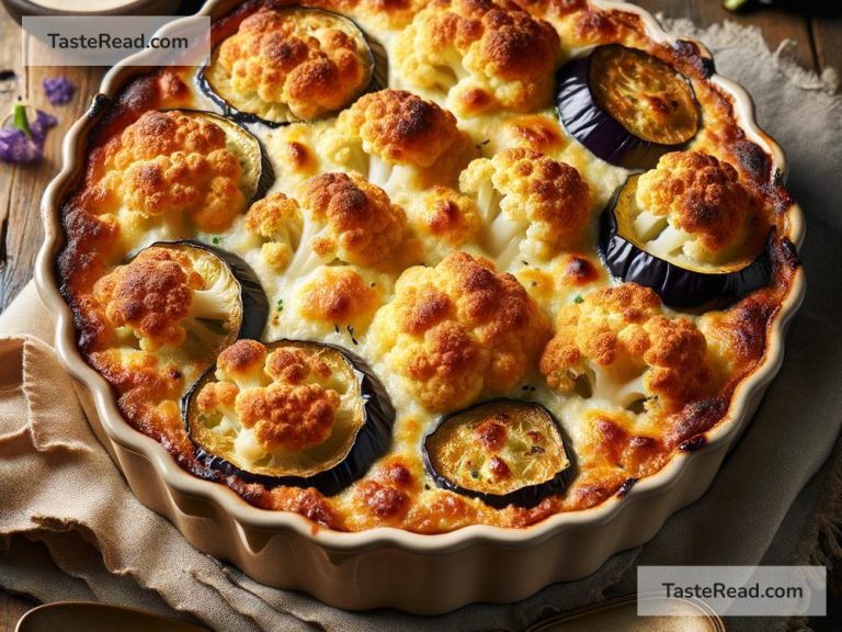 How to Create a Low-Carb Cauliflower and Eggplant Gratin