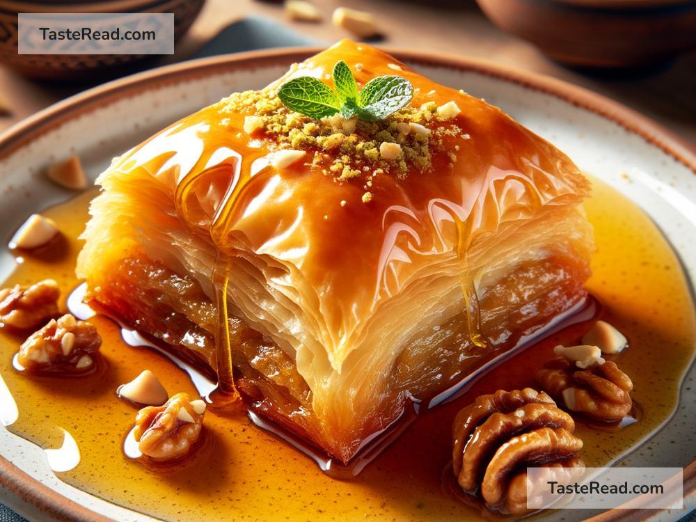 How to Create a Nutty Baklava with Honey Syrup