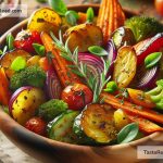 How to Create a Paleo-Friendly Salad with Roasted Vegetables