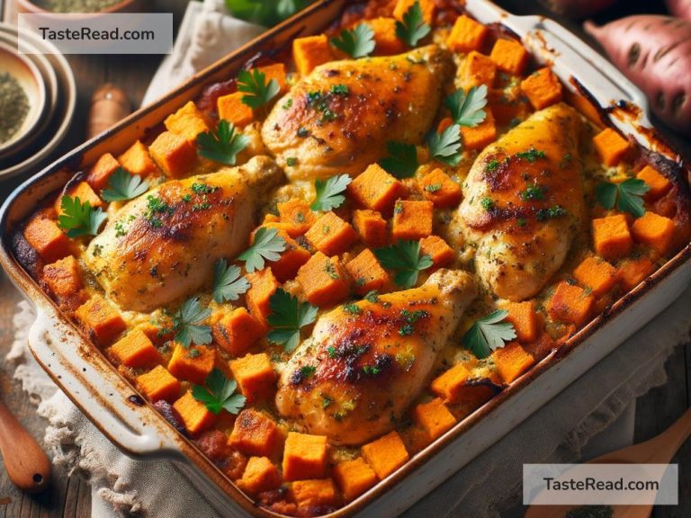 How to Create a Protein-Rich Chicken and Sweet Potato Casserole