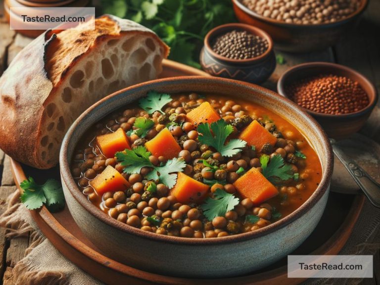 How to Create a Protein-Rich Lentil and Sweet Potato Stew