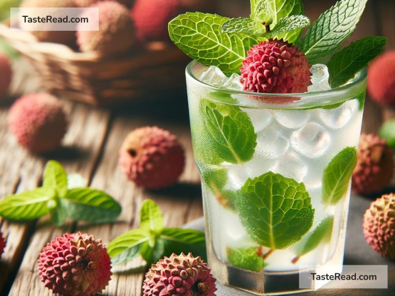 How to Create a Refreshing Lychee Mint Mojito