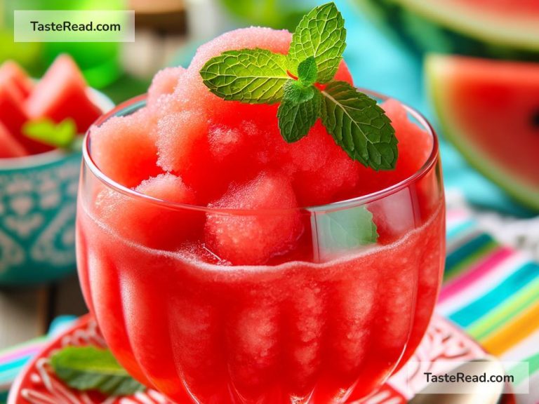 How to Create a Refreshing Watermelon Granita