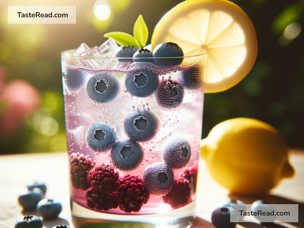 How to Create a Sweet and Tangy Blueberry Lemon Cooler