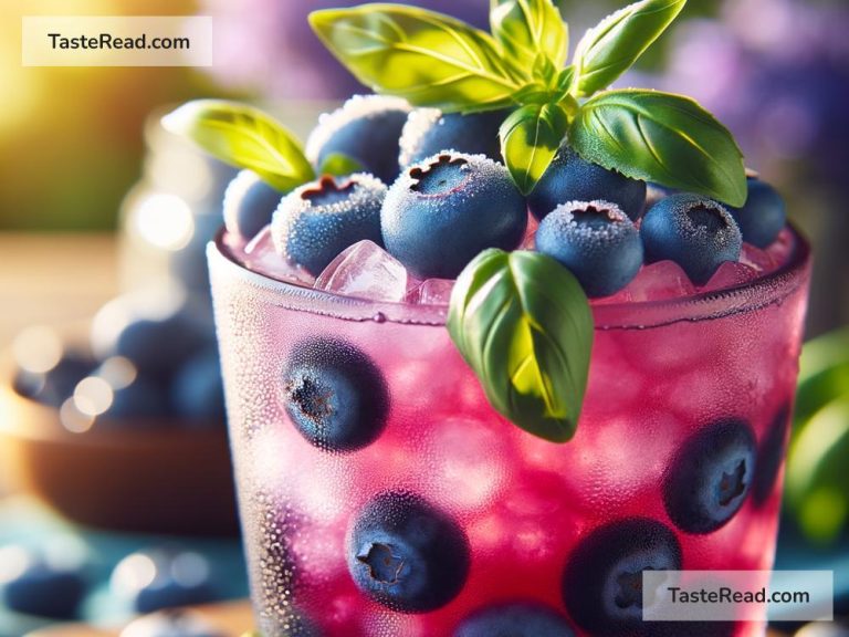 How to Create a Vibrant Blueberry Basil Lemonade