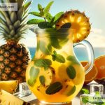 How to Create a Vibrant Pineapple Mint Punch