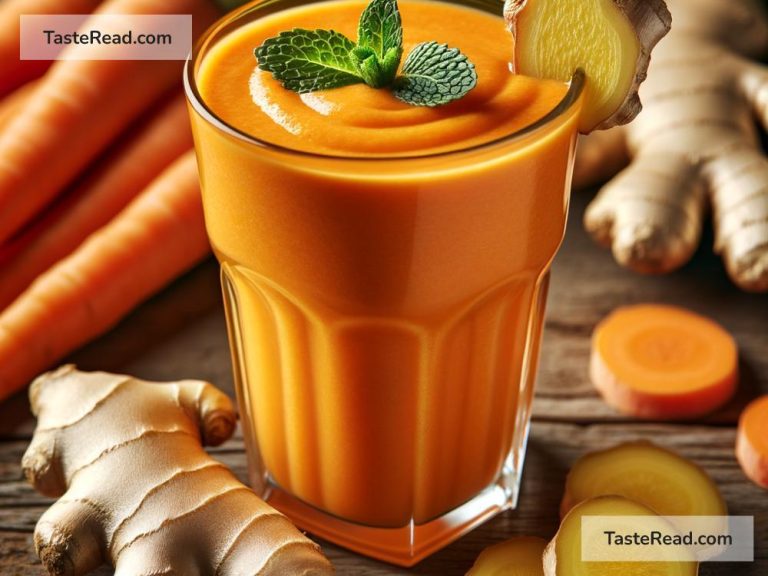 How to Create a Vitamin-Rich Carrot and Ginger Smoothie