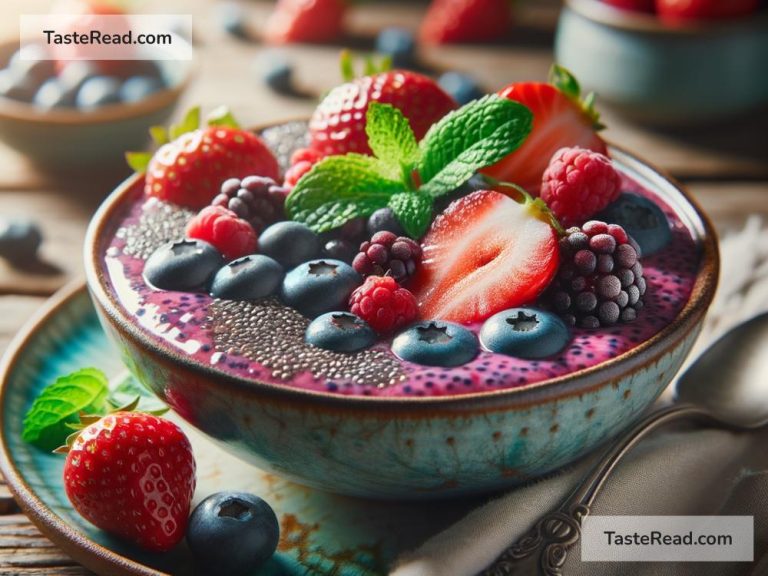 How to Create an Antioxidant-Packed Berry and Chia Pudding