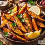 How to Create Baked Lemon and Herb Sweet Potato Wedges