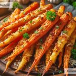 How to Create Crunchy Parmesan Roasted Carrot Sticks