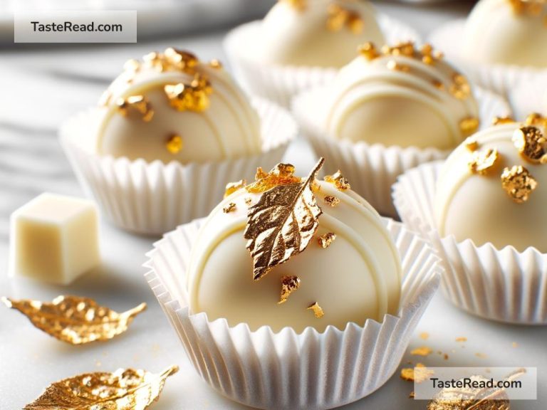 How to Create Elegant White Chocolate Truffles