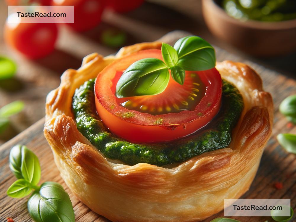 How to Create Mini Puff Pastry Tarts with Pesto and Tomato