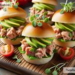 How to Create Mini Tuna and Avocado Salad Sliders