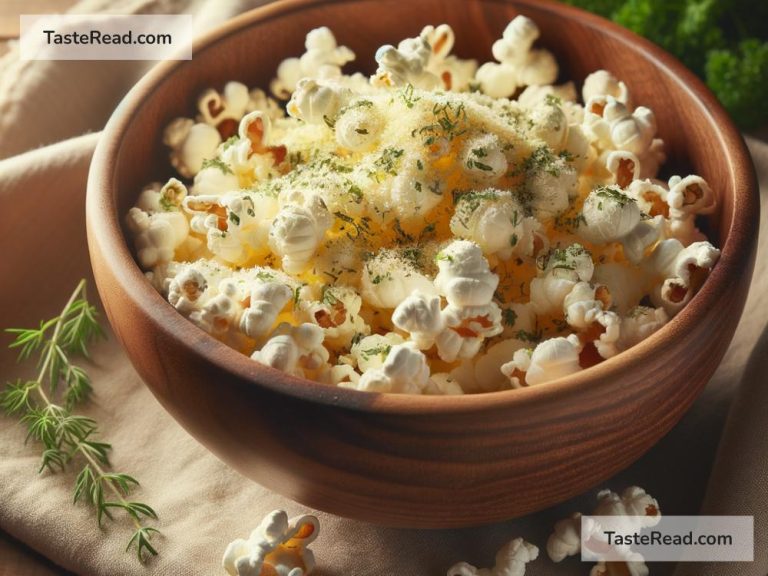 How to Create Savory Herb and Parmesan Popcorn