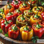 How to Create Savory Mini Stuffed Bell Peppers