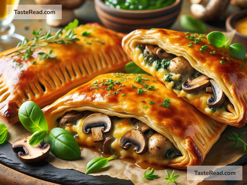 How to Create Savory Mushroom and Cheese Pastry Pockets