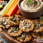 How to Create Savory Sunflower Seed and Kale Crackers