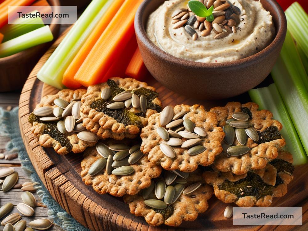 How to Create Savory Sunflower Seed and Kale Crackers