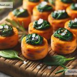 How to Create Savory Sweet Potato and Spinach Bites