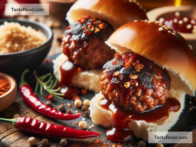 How to Create Spicy Barbecue Meatball Sliders