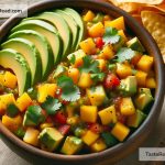 How to Create Spicy Mango and Avocado Salsa with Chips